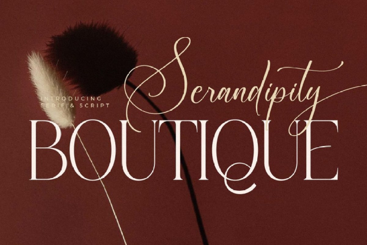 Serandipity Boutique Font