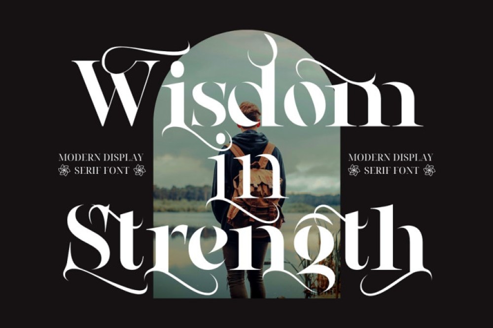 Wisdom in Strength Font