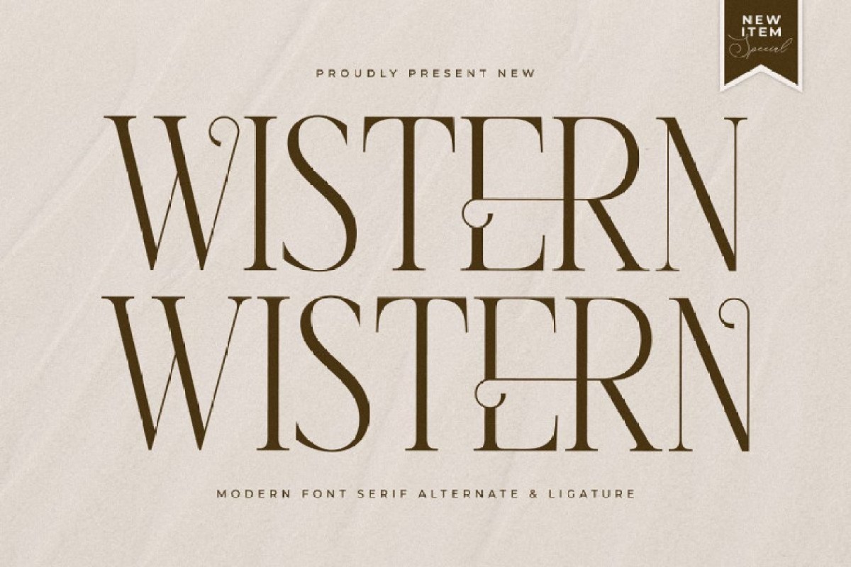 Wistern Font