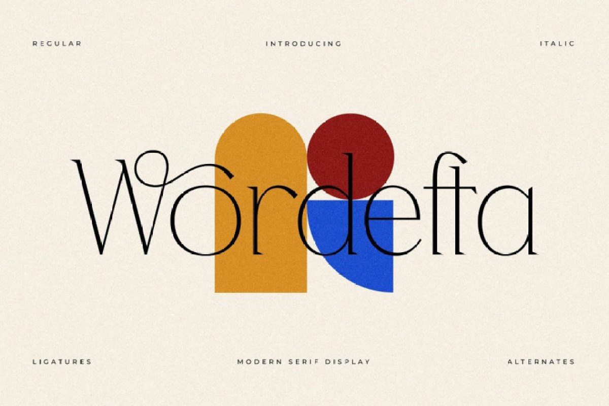 Wordefta Font